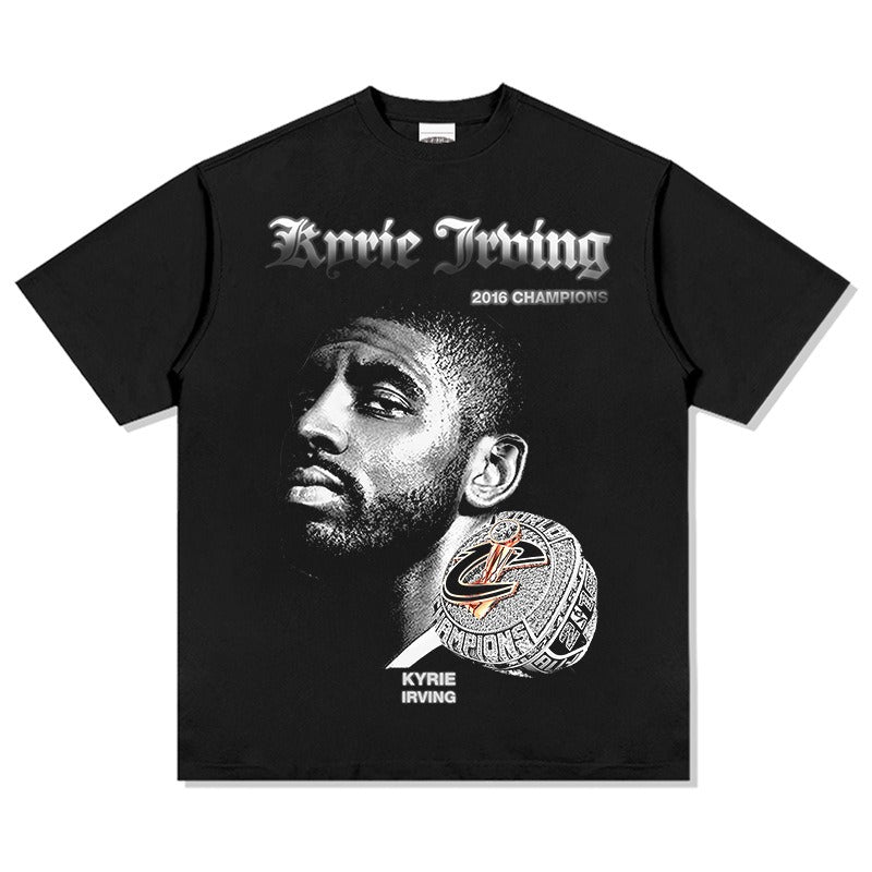 T-SHIRT KYRIE IRVING À GRANDE ÉPAULE 
