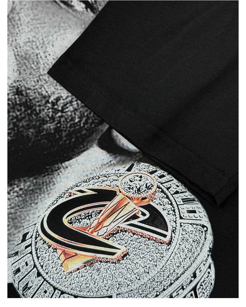 T-SHIRT KYRIE IRVING À GRANDE ÉPAULE 