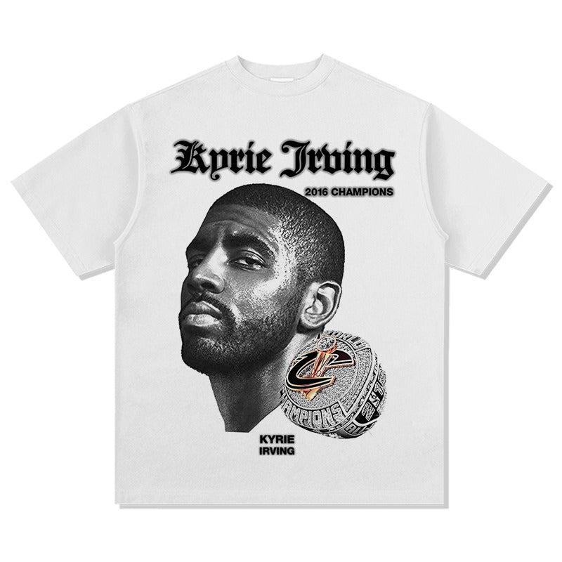 T-SHIRT KYRIE IRVING À GRANDE ÉPAULE 