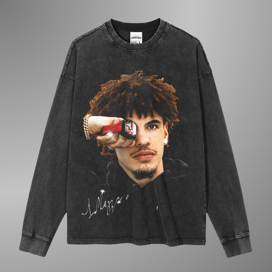 T-SHIRT LAMELO BALL BIG FACE [LS] 