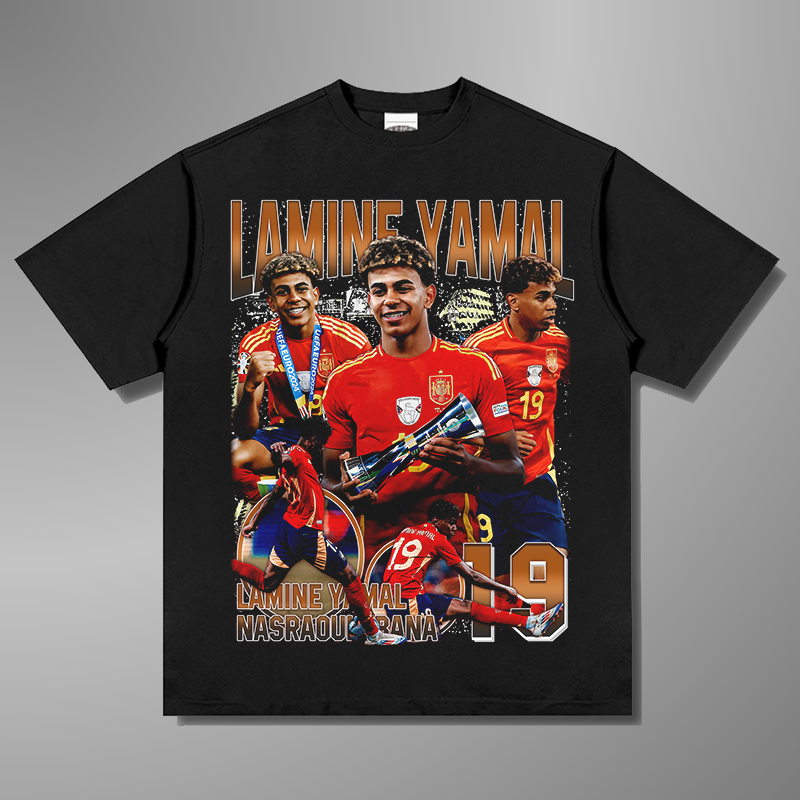 CAMISETA LAMINA YAMAL 