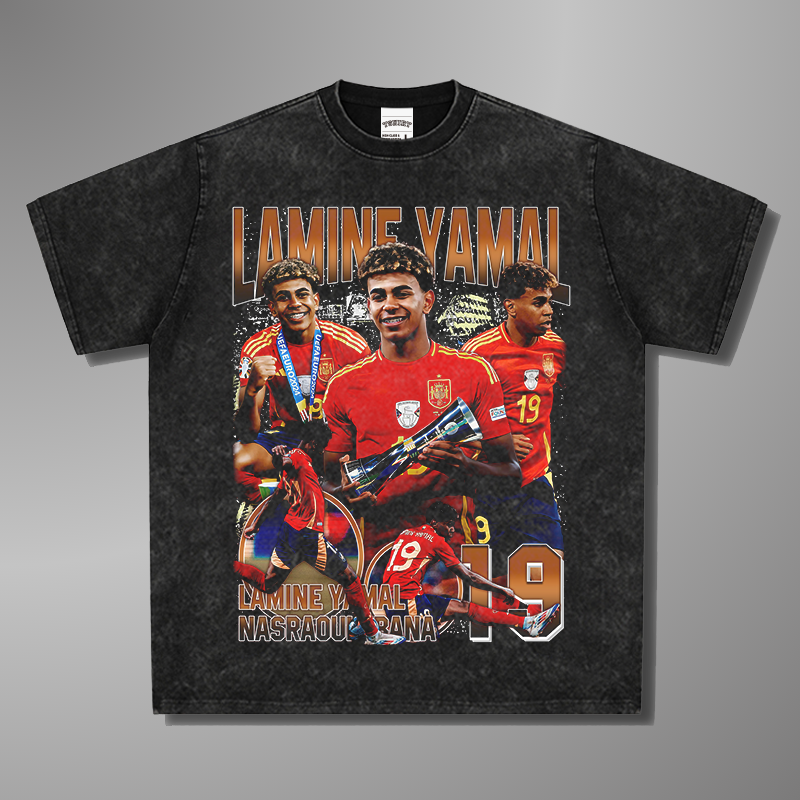 CAMISETA LAMINA YAMAL 