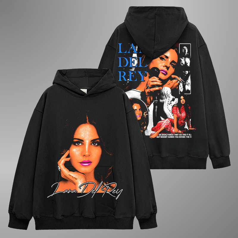 LANA DEL REY BIG FACE HOODIE