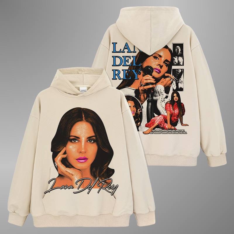 LANA DEL REY BIG FACE HOODIE