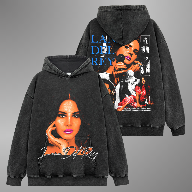 LANA DEL REY BIG FACE HOODIE