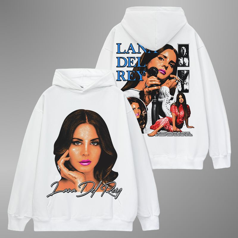 LANA DEL REY BIG FACE HOODIE