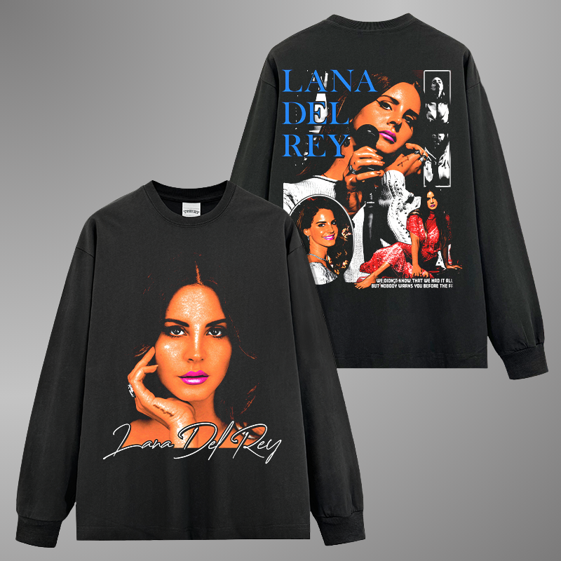 LANA DEL REY BIG FACE TEE[LS]