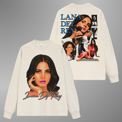 LANA DEL REY BIG FACE TEE[LS]