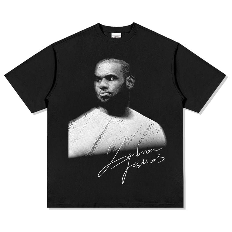 CAMISETA CON CARA GRANDE DE LEBRON 