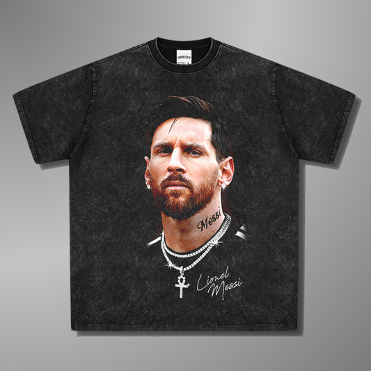 LIONEL MESSI BIG FACE TEE