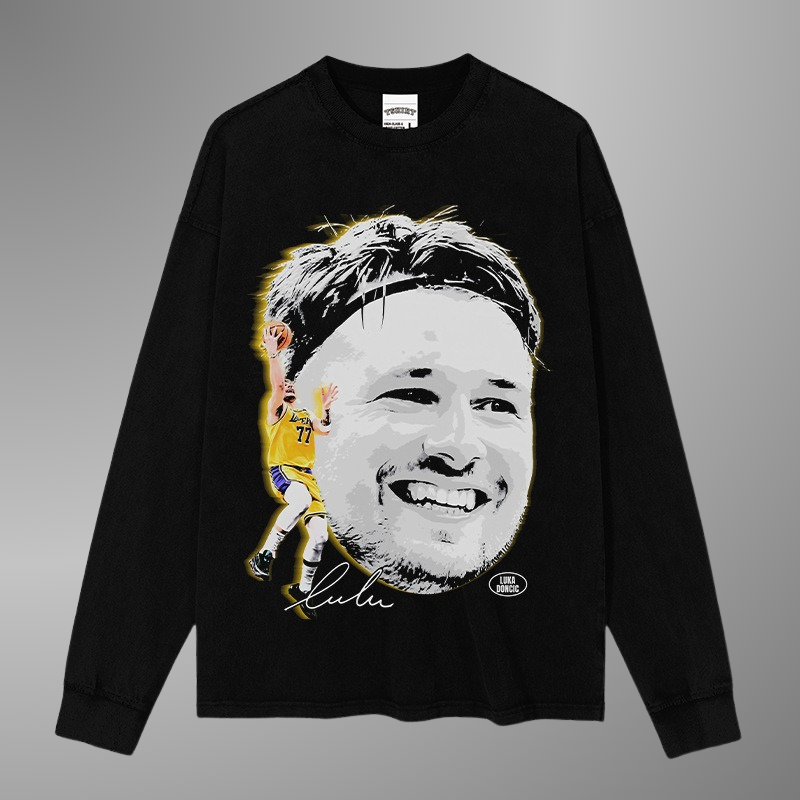 LUKA DONCIC BIG FACE TEE[LS] V2