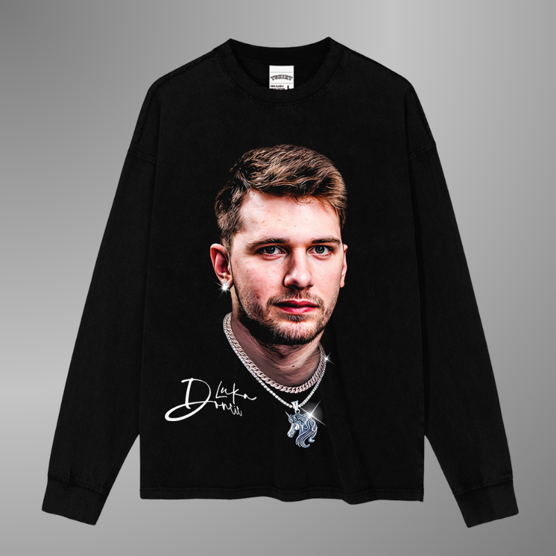 CAMISETA CON CARA GRANDE DE LUKA DONCIC