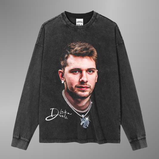 LUKA DONCIC BIG FACE TEE[LS]