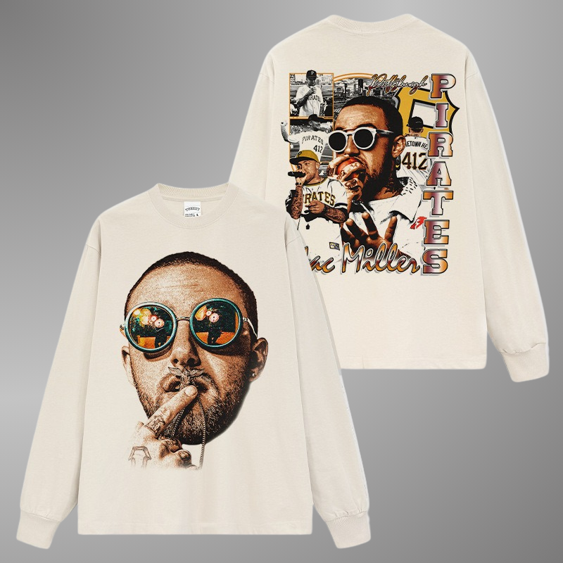 MAC MILLER BIG FACE TEE[LS]