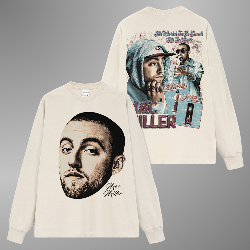 MAC MILLER BIG FACE TEE[LS] V2