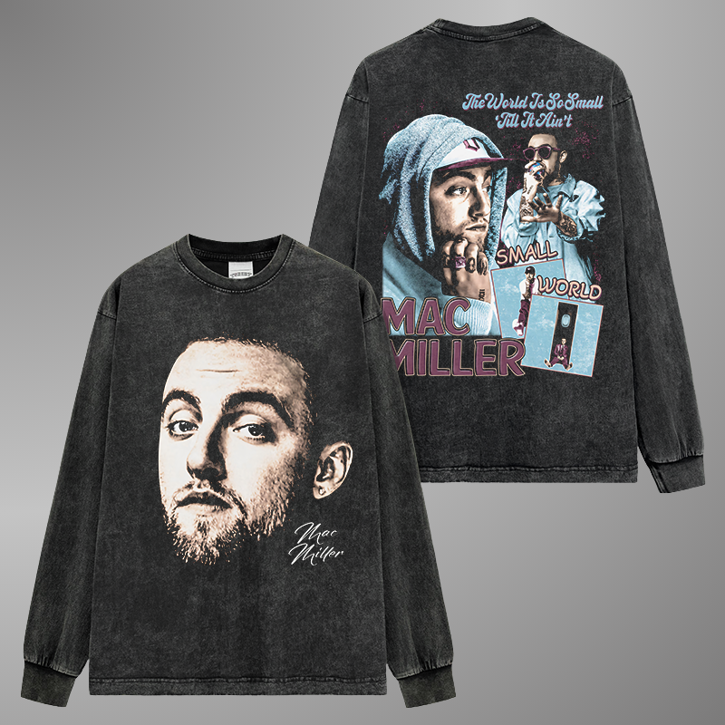 MAC MILLER BIG FACE TEE[LS] V2