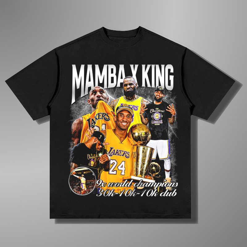 T-SHIRT MAMBA x KING 