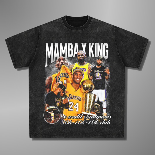 T-SHIRT MAMBA x KING 