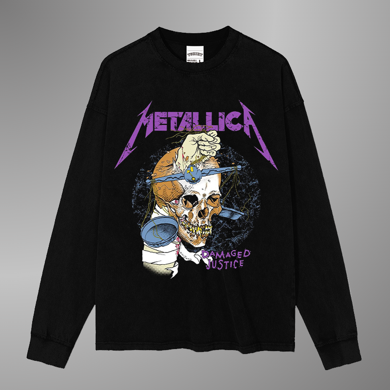 METALLICA TEE[LS]
