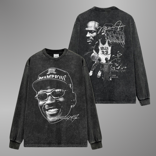 MICHAEL JORDAN BIG FACE TEE[LS]