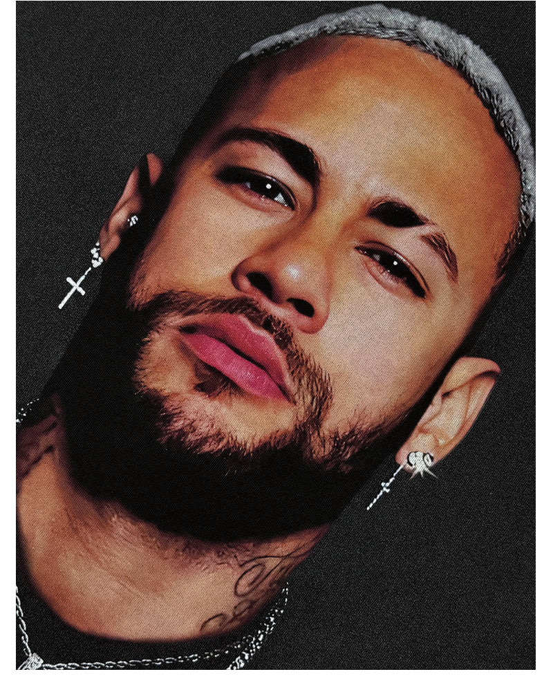 SUDADERA CON CAPUCHA NEYMAR BIG FACE V2 