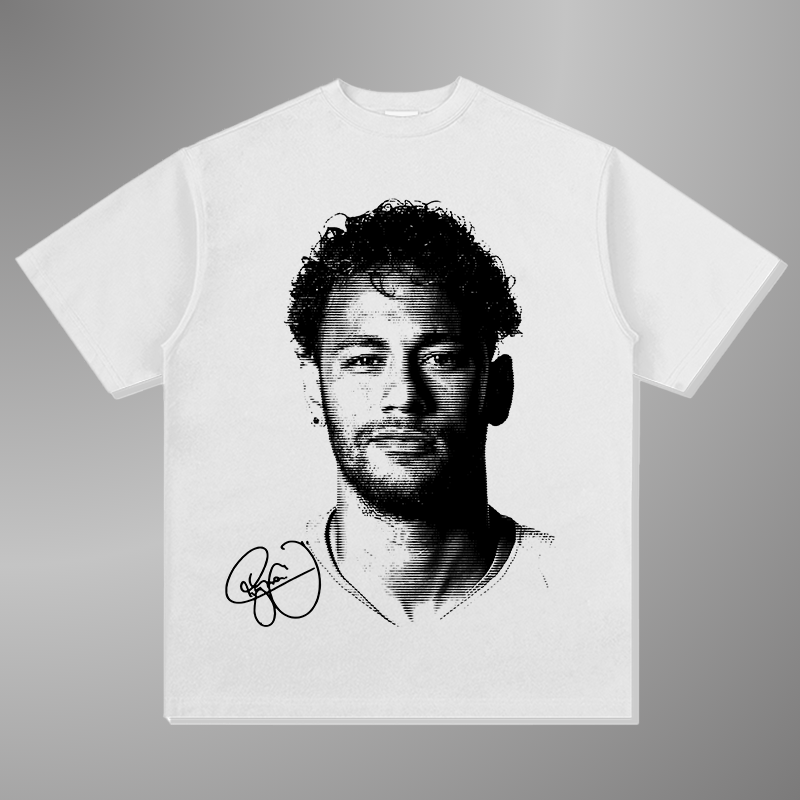 NEYMAR BIG FACE TEE Vintage Graphic Tee 9oz Heavyweight 100 Cotton PaxerPeace