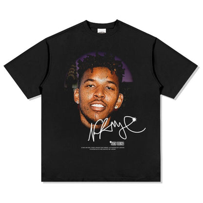 T-SHIRT À GRAND VISAGE DE NICK YOUNG 