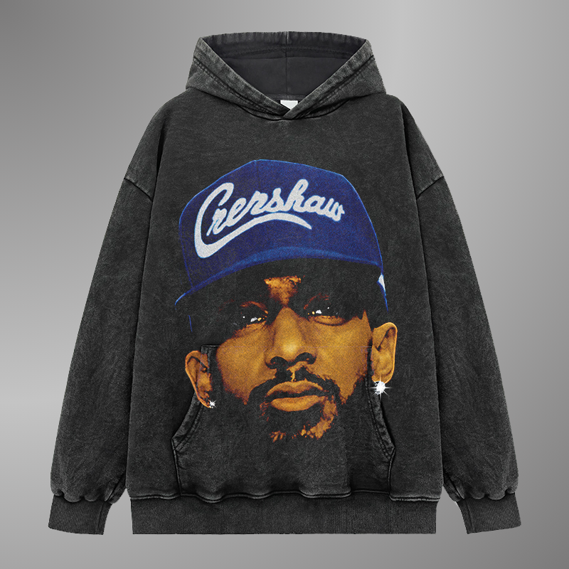 SWEAT À CAPUCHE NIPSEY HUSSLE BIG FACE 