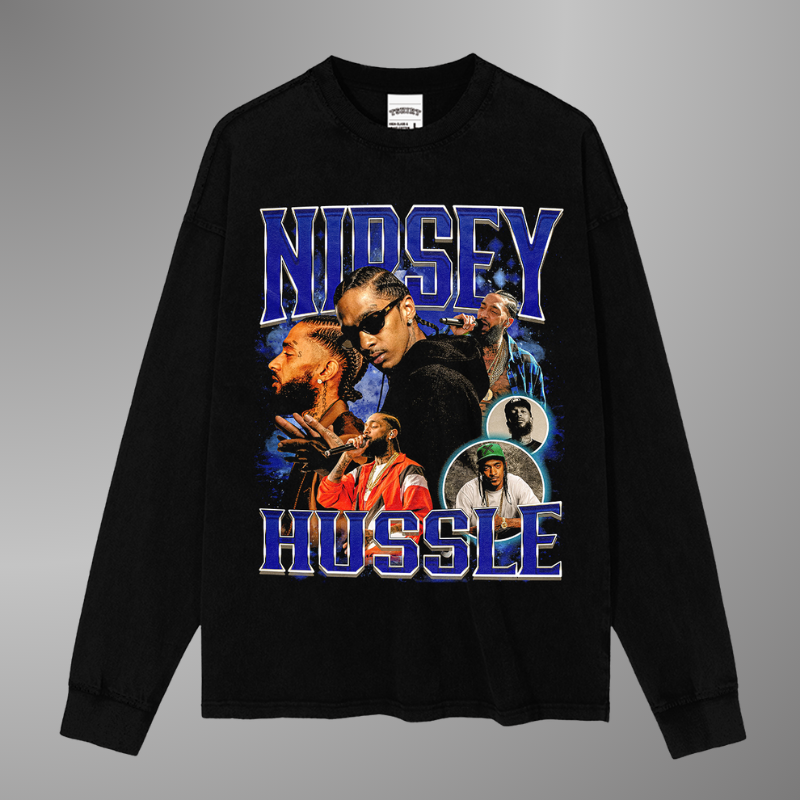 NIPSEY HUSSLE TEE[LS]