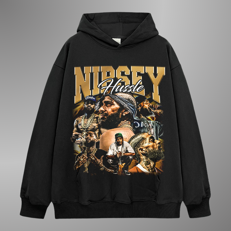 SUDADERA CON CAPUCHA NIPSEY HUSSLE V4
