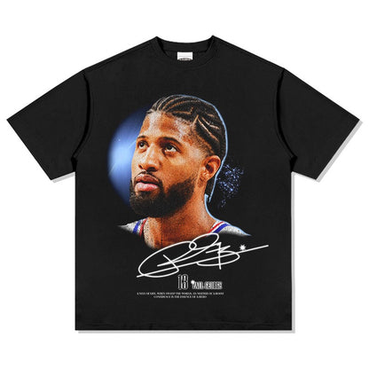 T-SHIRT À GRAND VISAGE DE PAUL GEORGE 