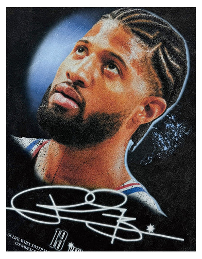 T-SHIRT À GRAND VISAGE DE PAUL GEORGE 