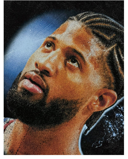 T-SHIRT À GRAND VISAGE DE PAUL GEORGE 