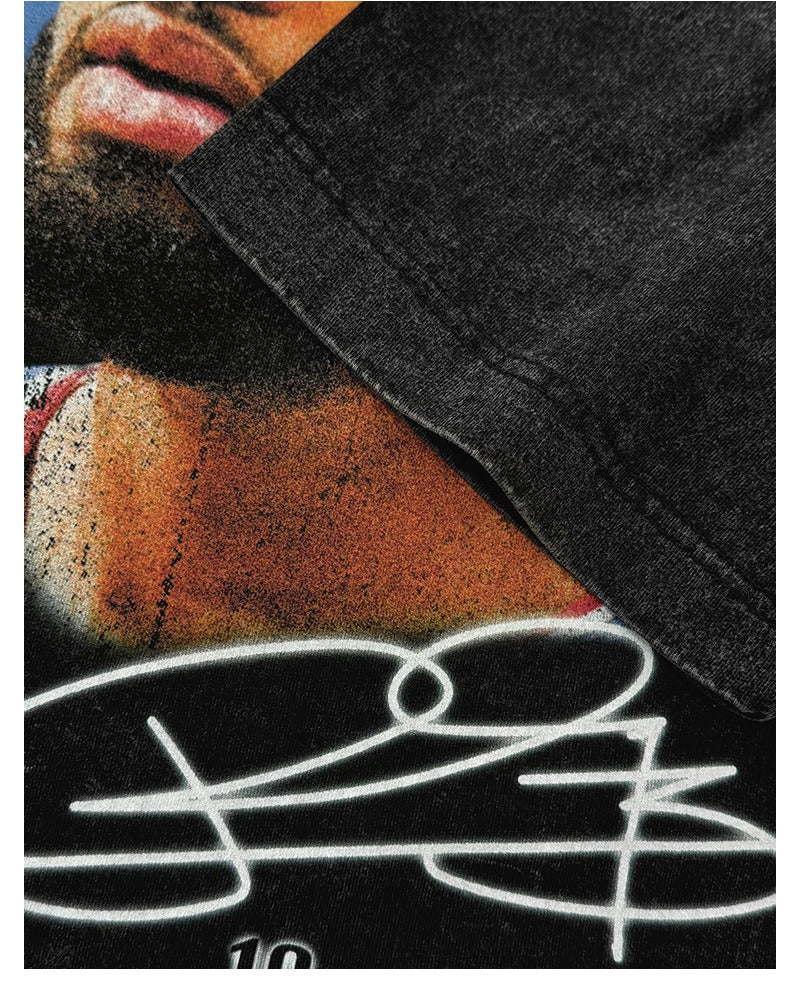 T-SHIRT À GRAND VISAGE DE PAUL GEORGE 