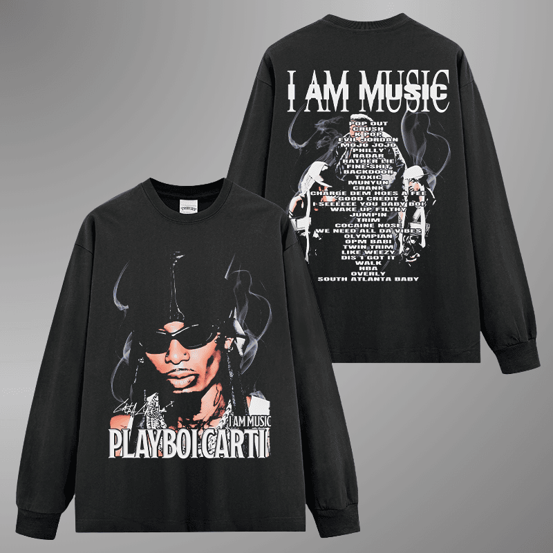 PLAYBOI CARTI BIG FACE TEE[LS] V2