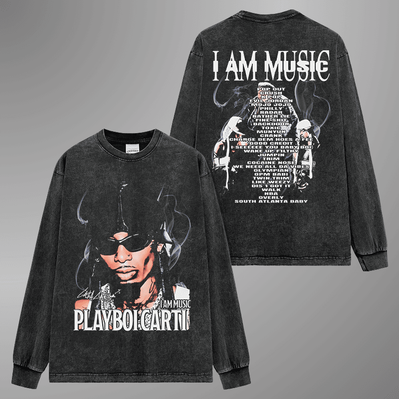 PLAYBOI CARTI BIG FACE TEE[LS] V2