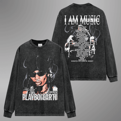 PLAYBOI CARTI BIG FACE TEE[LS] V2