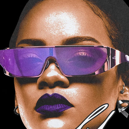 RIHANNA BIG FACE TEE[LS] V2