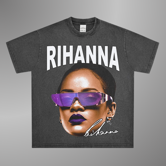 RIHANNA BIG FACE TEE V2