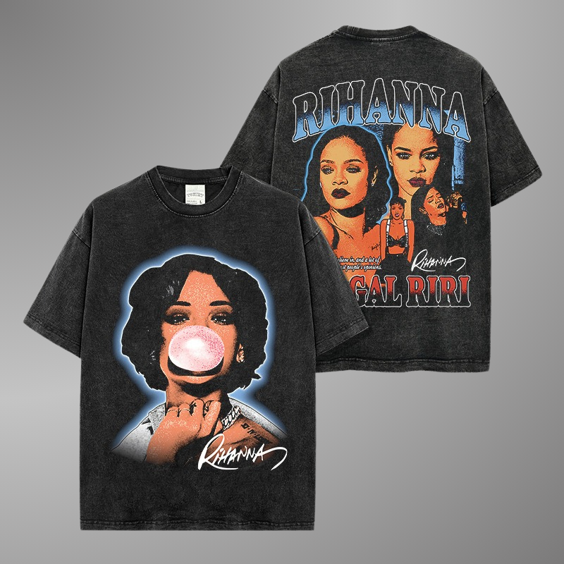 RIHANNA BIG FACE TEE
