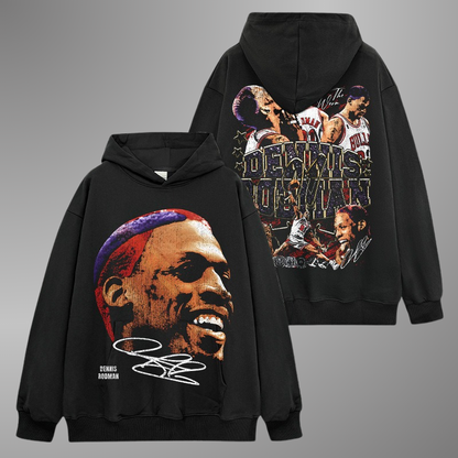 RODMAN BIG FACE VINTAGE HOODIE