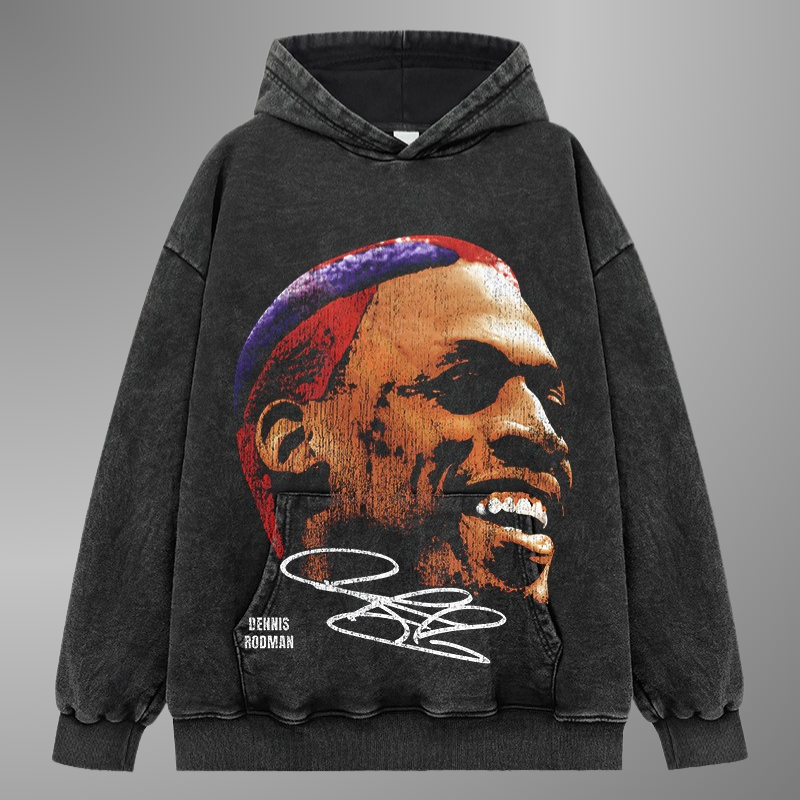 RODMAN BIG FACE VINTAGE HOODIE