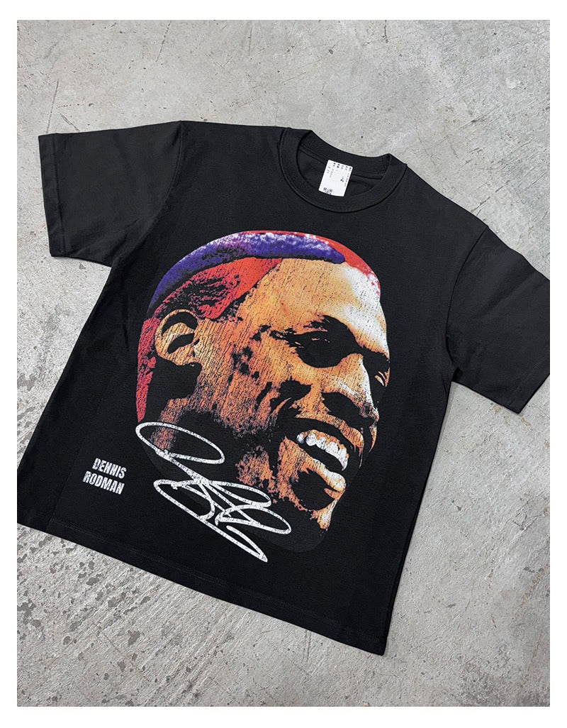 RODMAN BIG FACE VINTAGE TEE