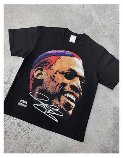 RODMAN BIG FACE VINTAGE TEE