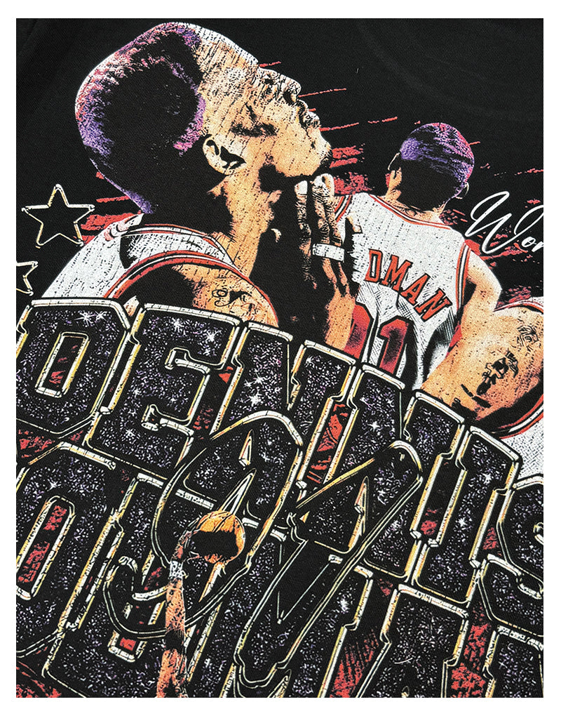 RODMAN BIG FACE VINTAGE TEE
