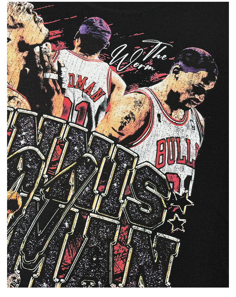 RODMAN BIG FACE VINTAGE TEE