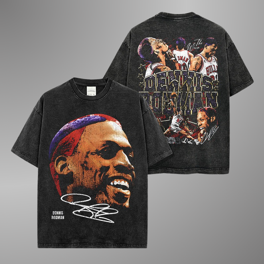 RODMAN BIG FACE VINTAGE TEE