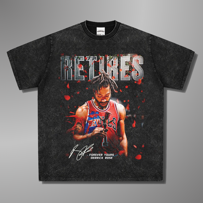 T-SHIRT ROSE PREND SA RETRAITE 