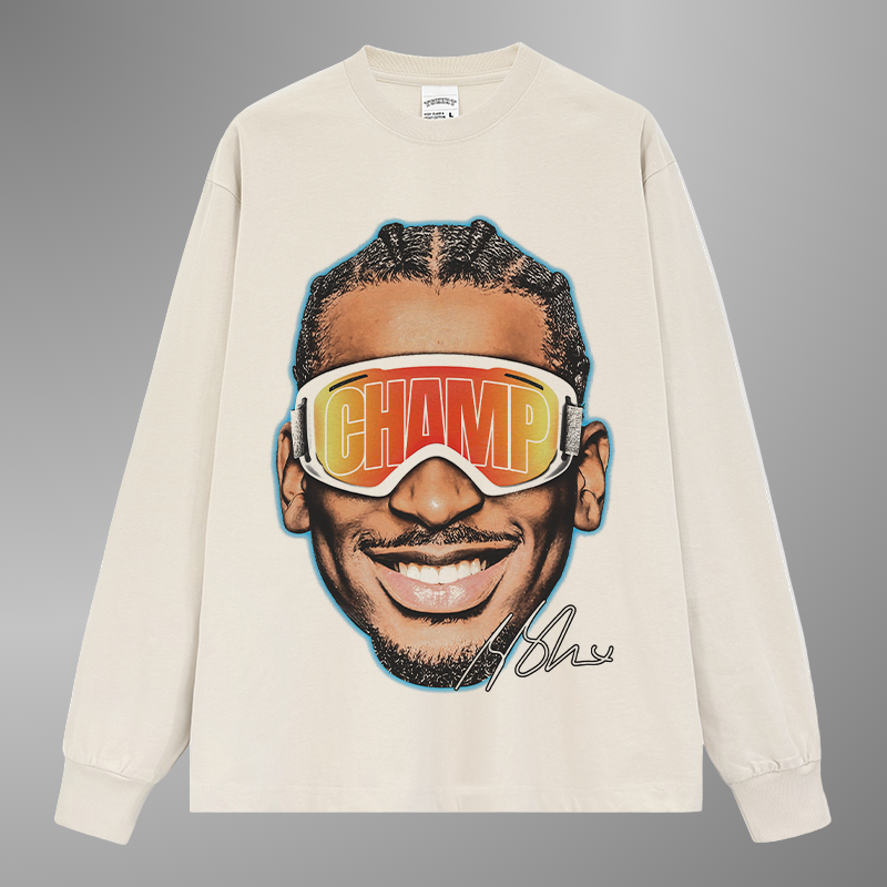 SGA BIG FACE TEE[LS] V4