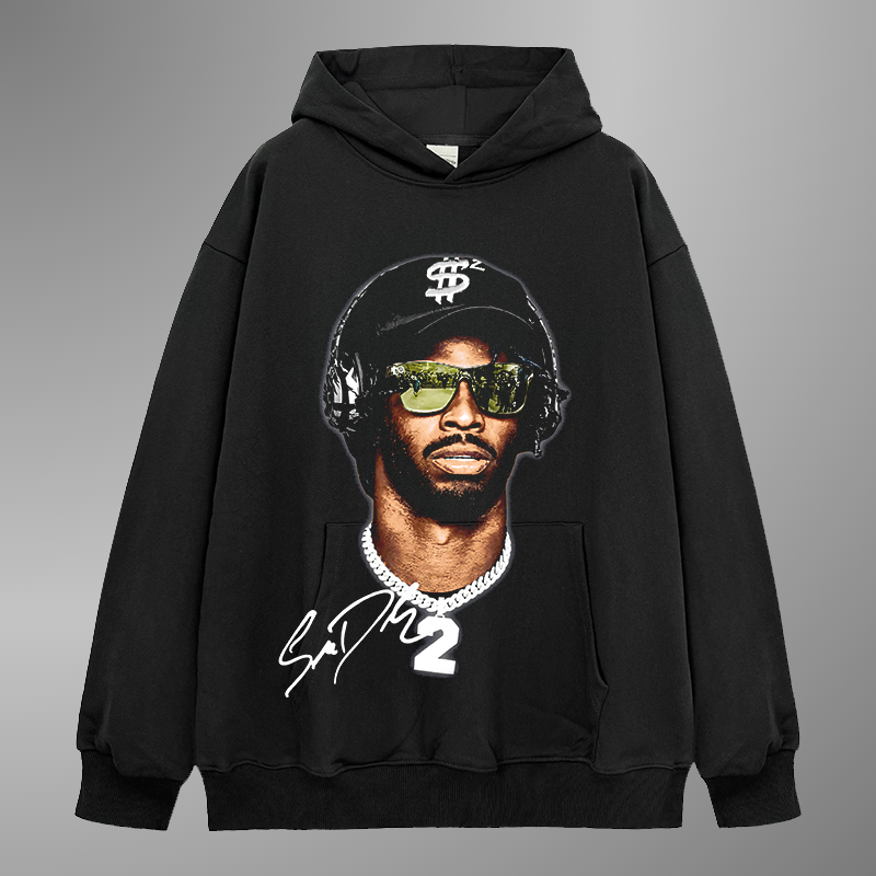 SHEDEUR SANDERS BIG FACE HOODIE